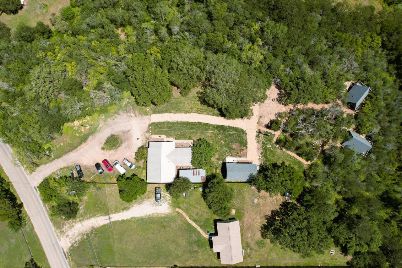The Maverick: A-Frame W/ Hammock And Tree Top View New Braunfels Dış mekan fotoğraf