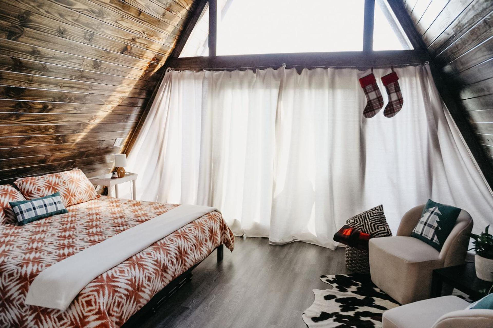 The Maverick: A-Frame W/ Hammock And Tree Top View New Braunfels Dış mekan fotoğraf